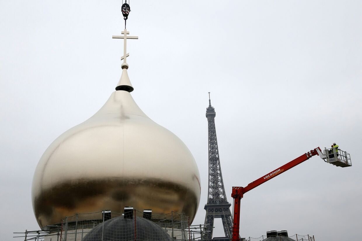Строительство русского православного храма в Париже