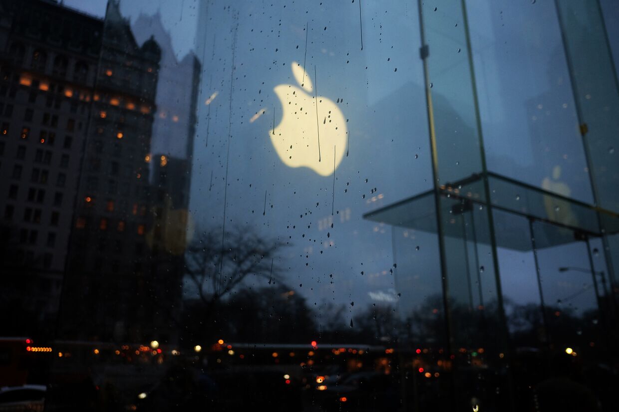 Магазин Apple на Пятой авеню в Нью-Йорке