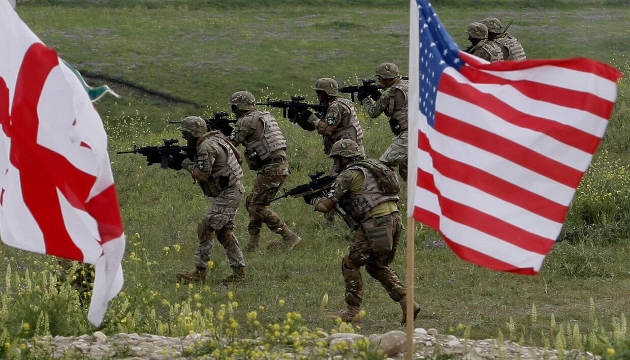 Грузино-американские военные учения в Грузии