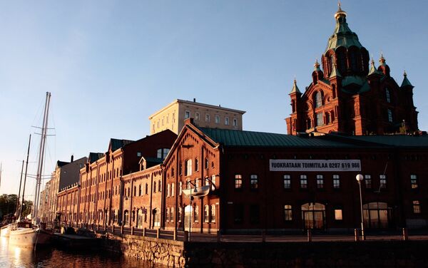 Финляндия. Хельсинки. На улицах города