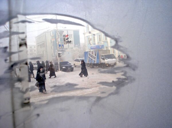 Морозы в Якутске Морозы в Якутске