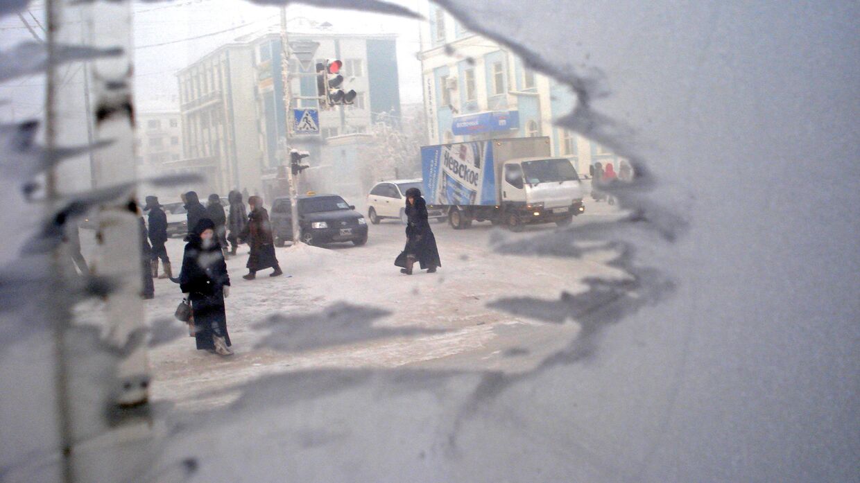 Морозы в Якутске