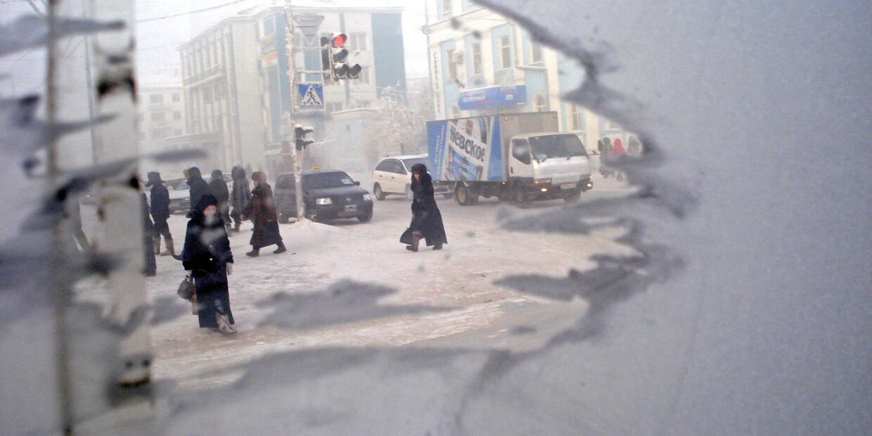 Морозы в Якутске