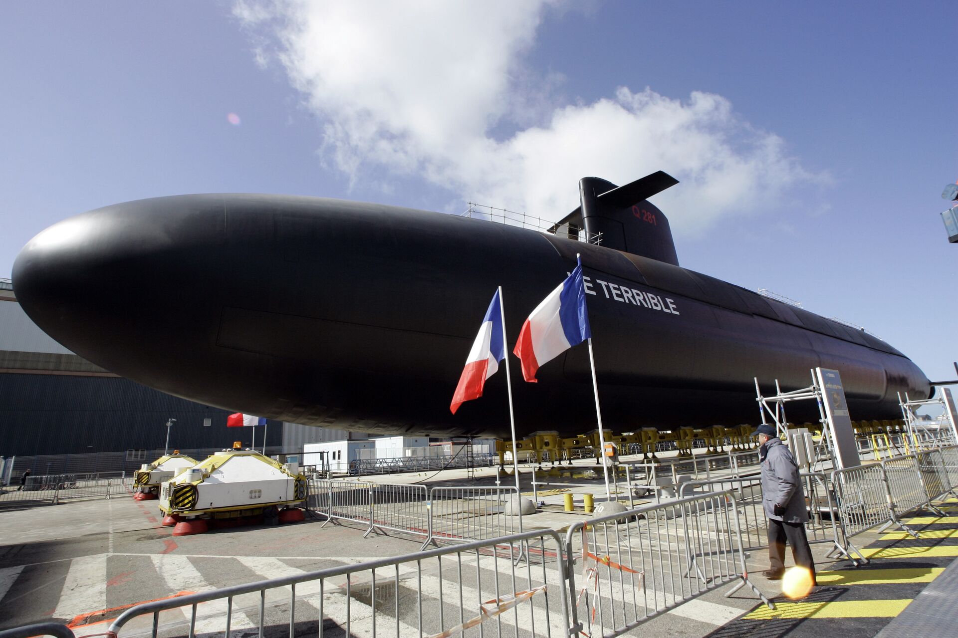 Французская атомная стратегическая подводная лодка «Ле Террибль» типа «Триумфан» - ИноСМИ, 1920, 30.03.2026