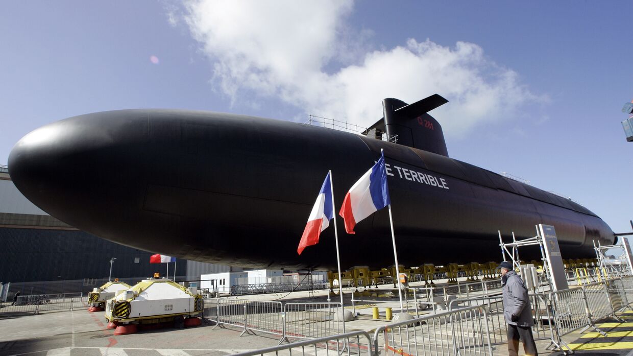Французская атомная стратегическая подводная лодка «Ле Террибль» типа «Триумфан»