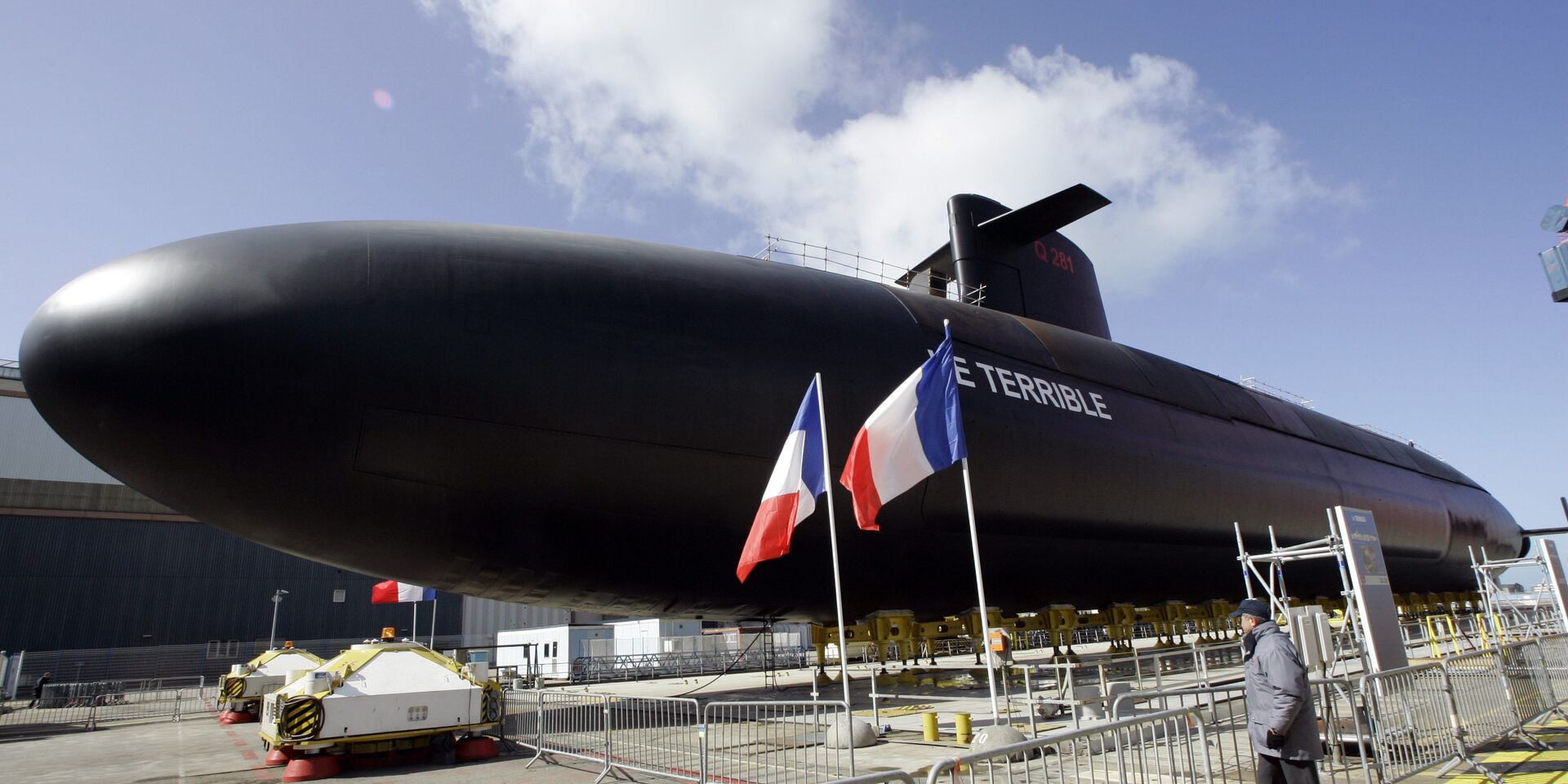Французская атомная стратегическая подводная лодка «Ле Террибль» типа «Триумфан» - ИноСМИ, 1920, 11.05.2024
