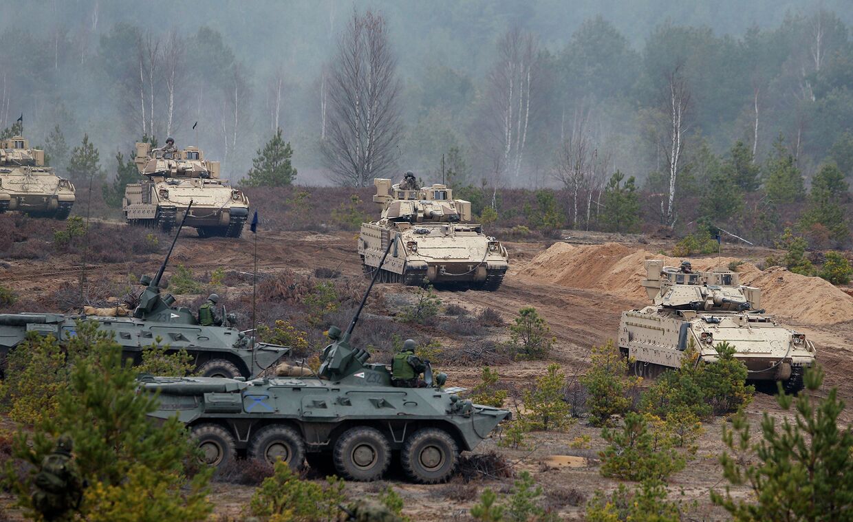 Учения войск НАТО «Железный меч-2014» на территории Литвы