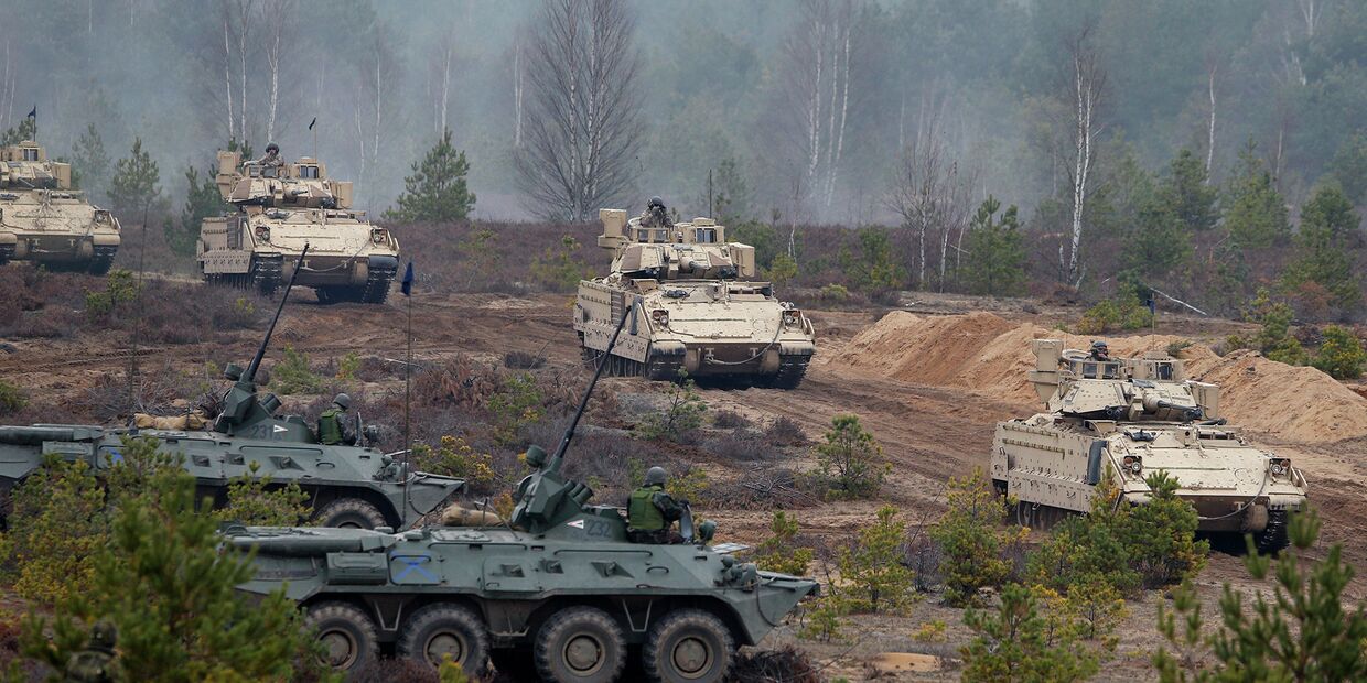 Учения войск НАТО «Железный меч-2014» на территории Литвы