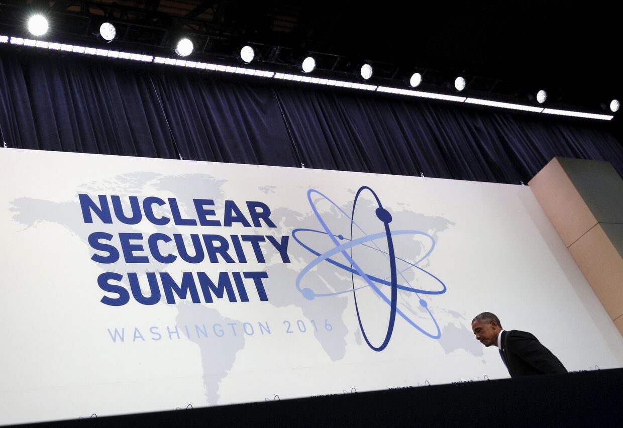 Барак Обама на саммите по ядерной безопасности