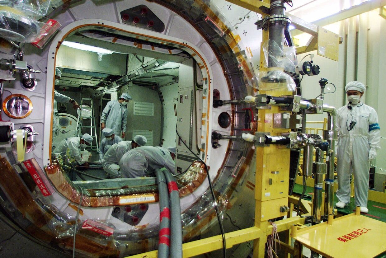 Работа над Японским модулем «Кибо» в агентстве аэрокосмических исследований Цукуба