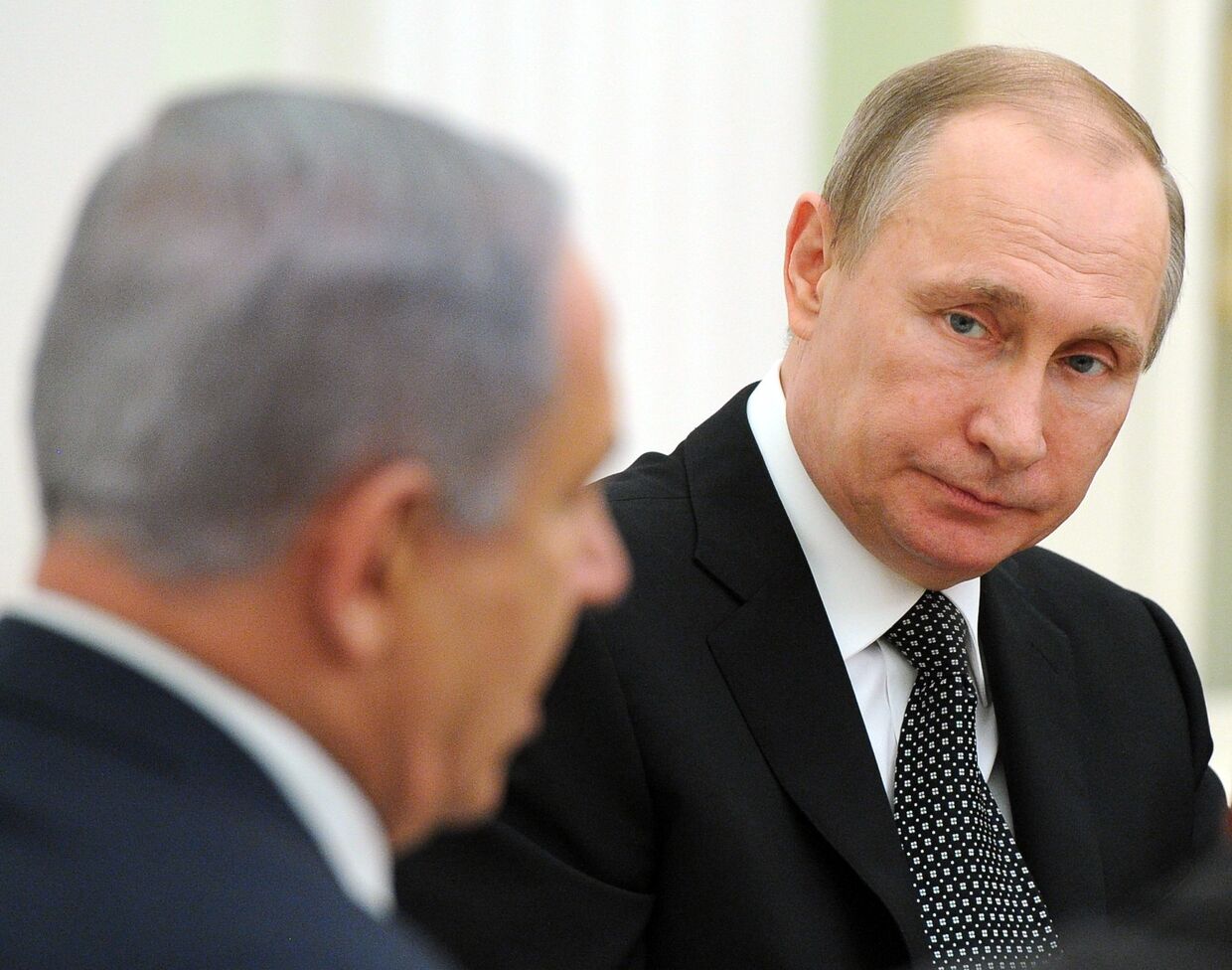 Встреча президента РФ Владимира Путина с премьер-министром Израиля Беньямином Нетаньяху