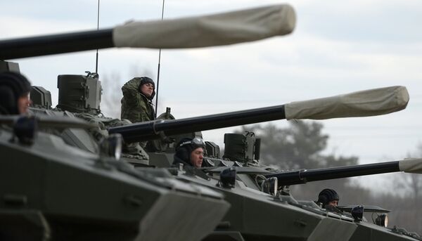 Боевая машина десанта БМД-4М на полигоне в Алабино Боевая машина десанта БМД-4М на полигоне в Алабино