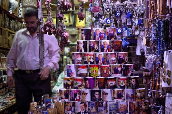 Сувенирная лавка в Дамаске