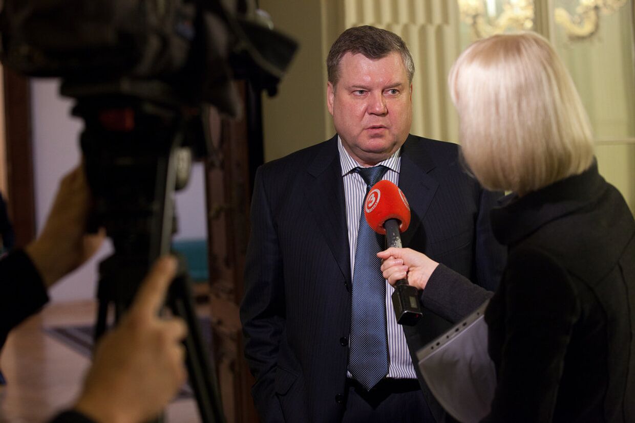Президент «Балтийского форума» и лидер фракции «Согласия» Янис Урбанович