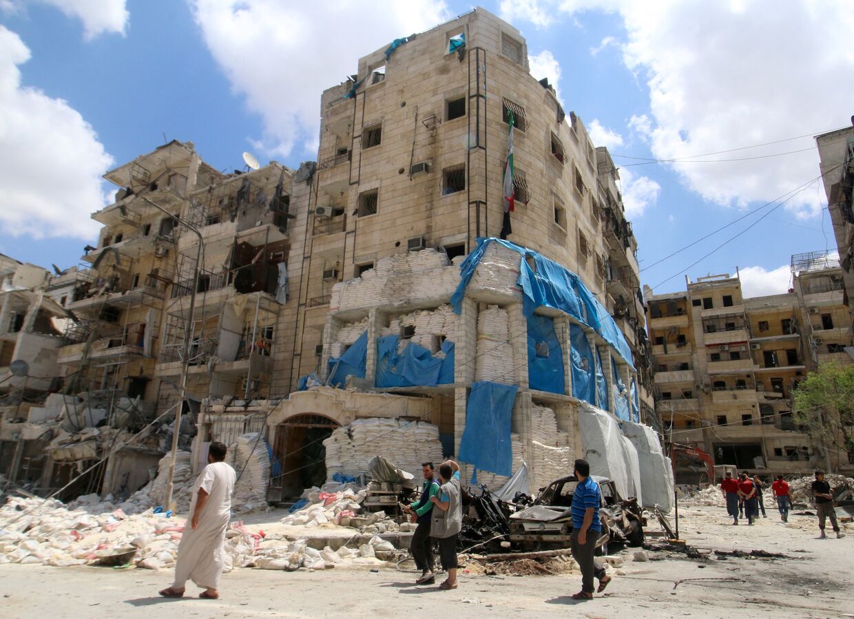 Больница Аль-Кудс (Al Quds) в Алеппо, Сирия