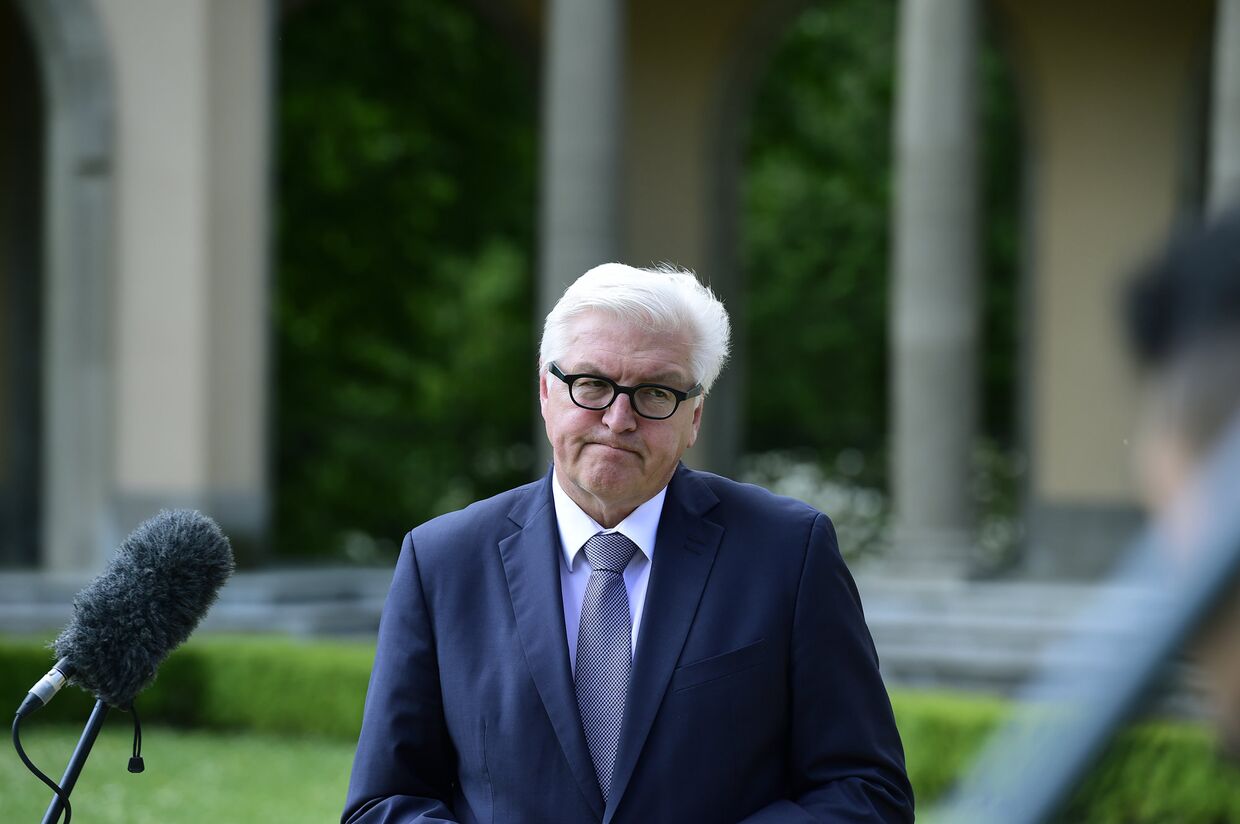 Министр иностранных дел Германии Франк-Вальтер Штайнмайер