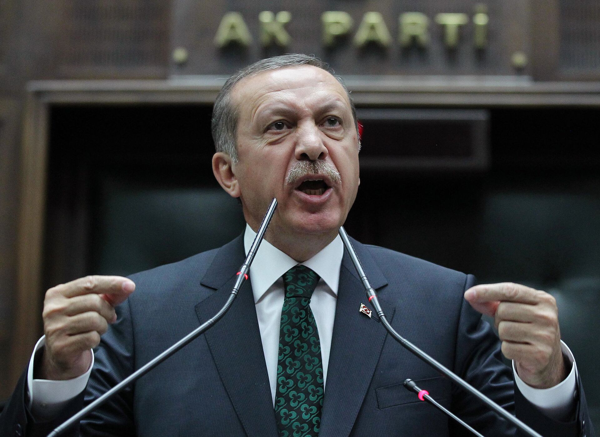 Премьер-министр Турции Реджеп Тайип Эрдоган обращается к парламенту в Анкаре - ИноСМИ, 1920, 01.10.2020