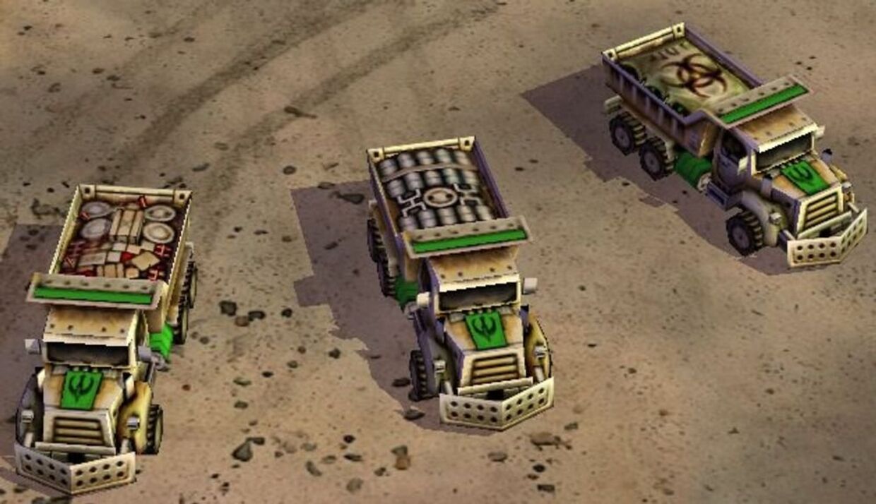 Скриншот из видеоигры Command and Conquer: Generals