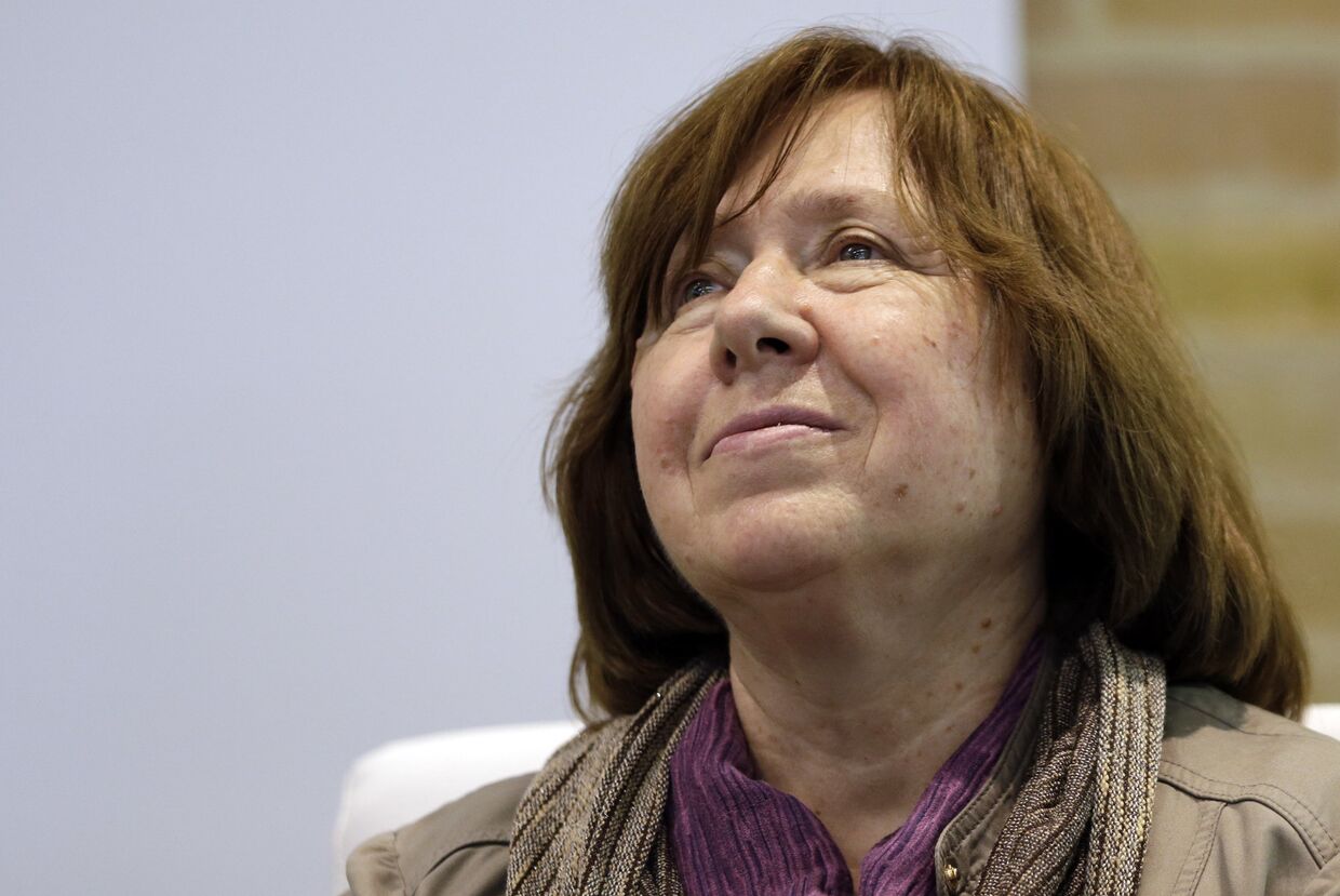 Лауреат Нобелевской премии по литературе 2015 года Светлана Алексиевич