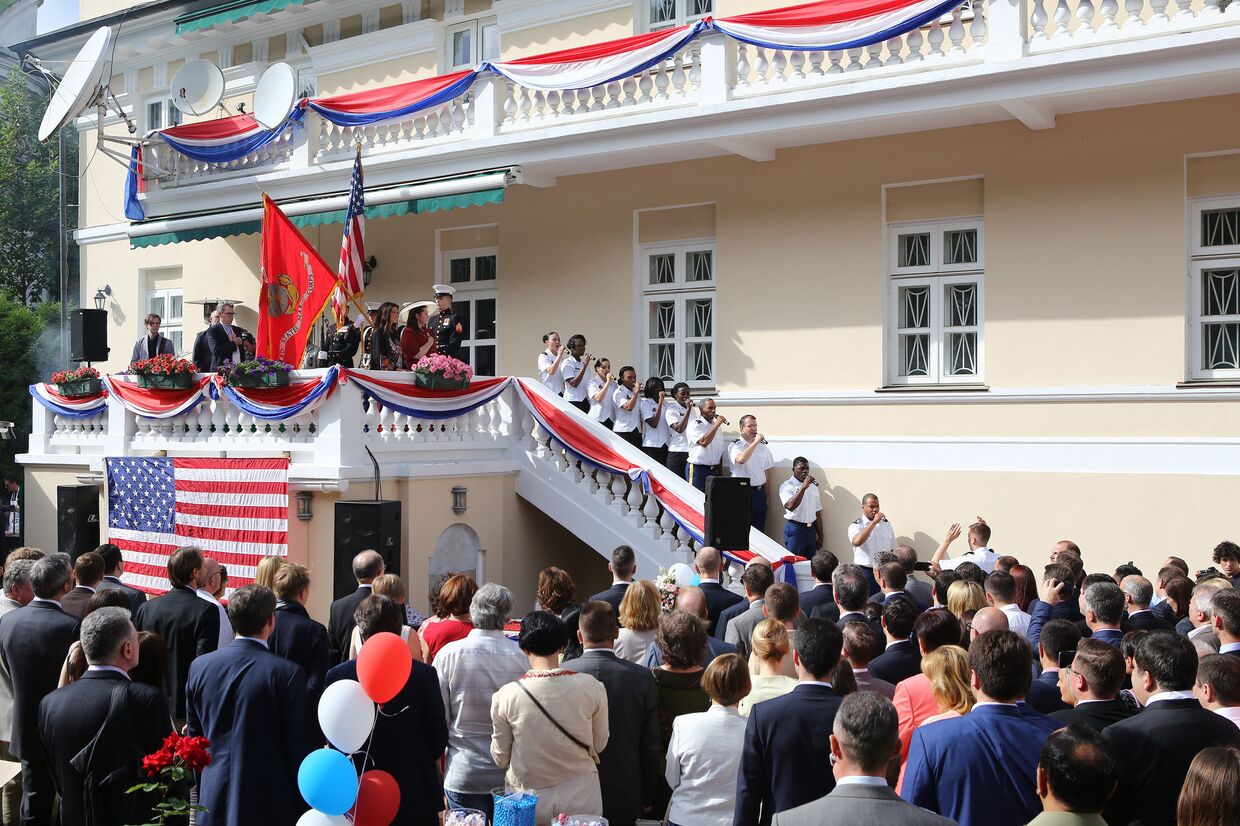 Прием в честь Дня независимости в посольстве США на Украине