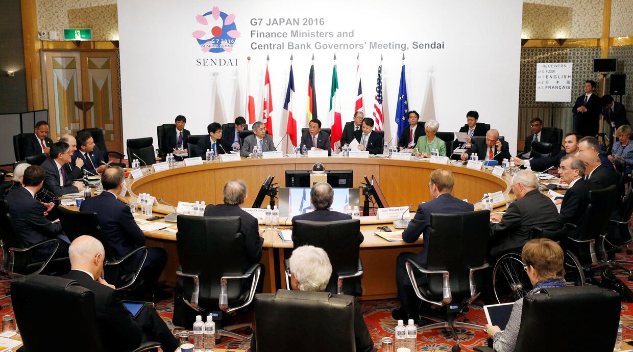 Первое заседание министров финансов G7