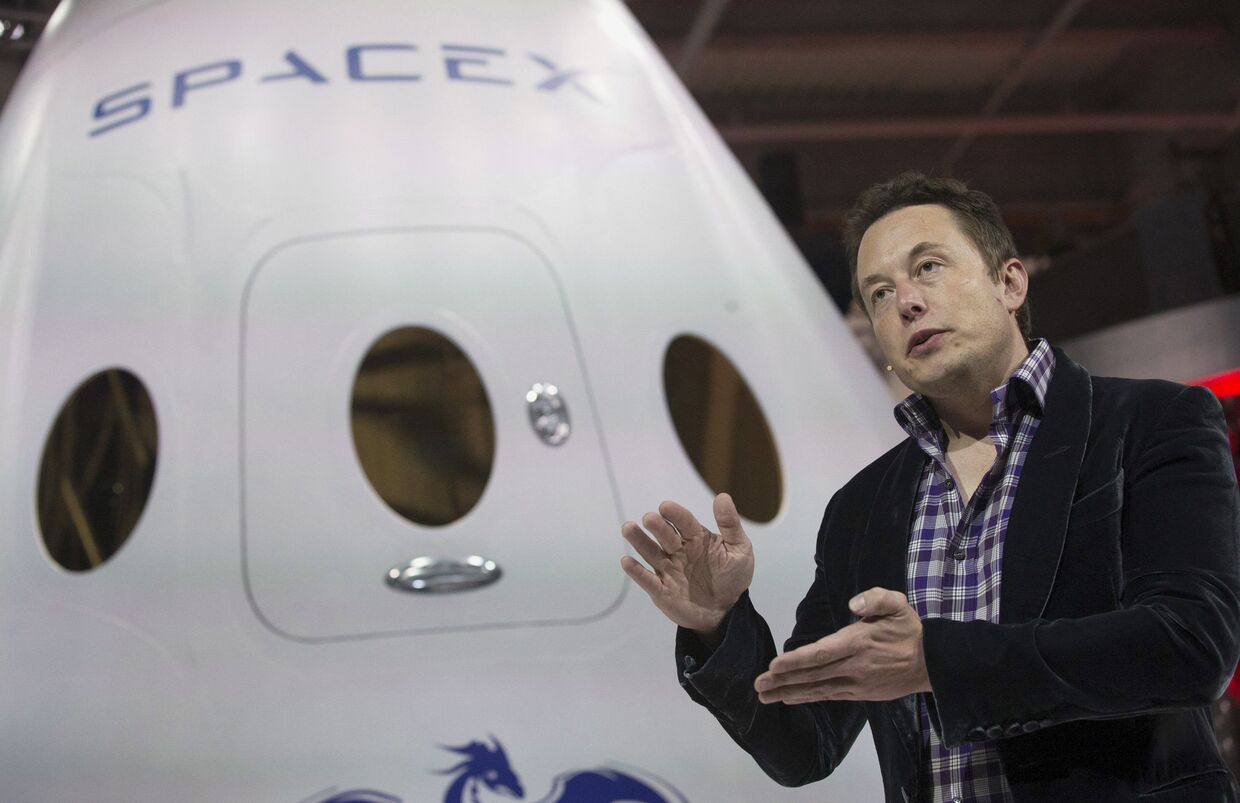 Генеральный директор SpaceX Элон Маск