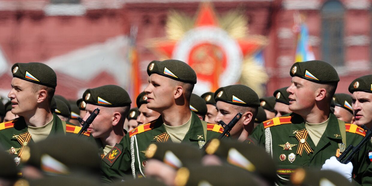 Военный парад в честь 71-й годовщины Победы в ВОВ