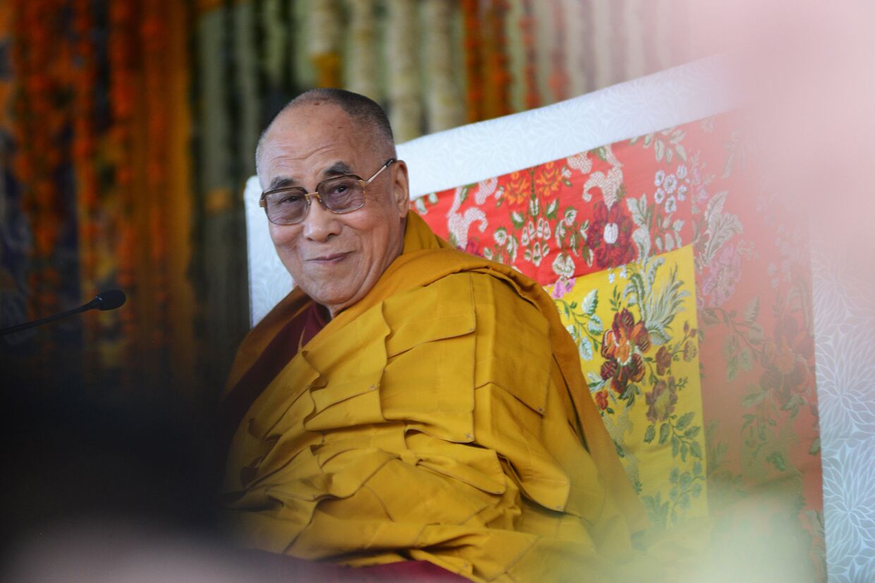 Тибетский духовный лидер Далай Лама