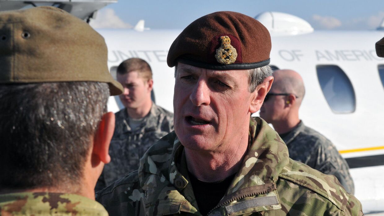 Офицер армии Великобритании в отставке сэр Ричард Ширрефф