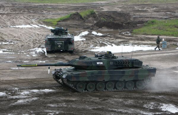 Немецкий танк Leopard 2