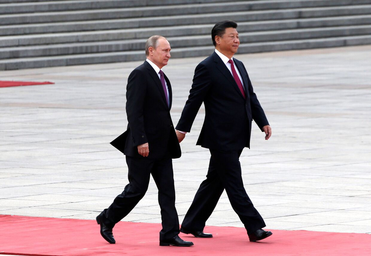 Официальный визит президента России Владимира Путина в КНР