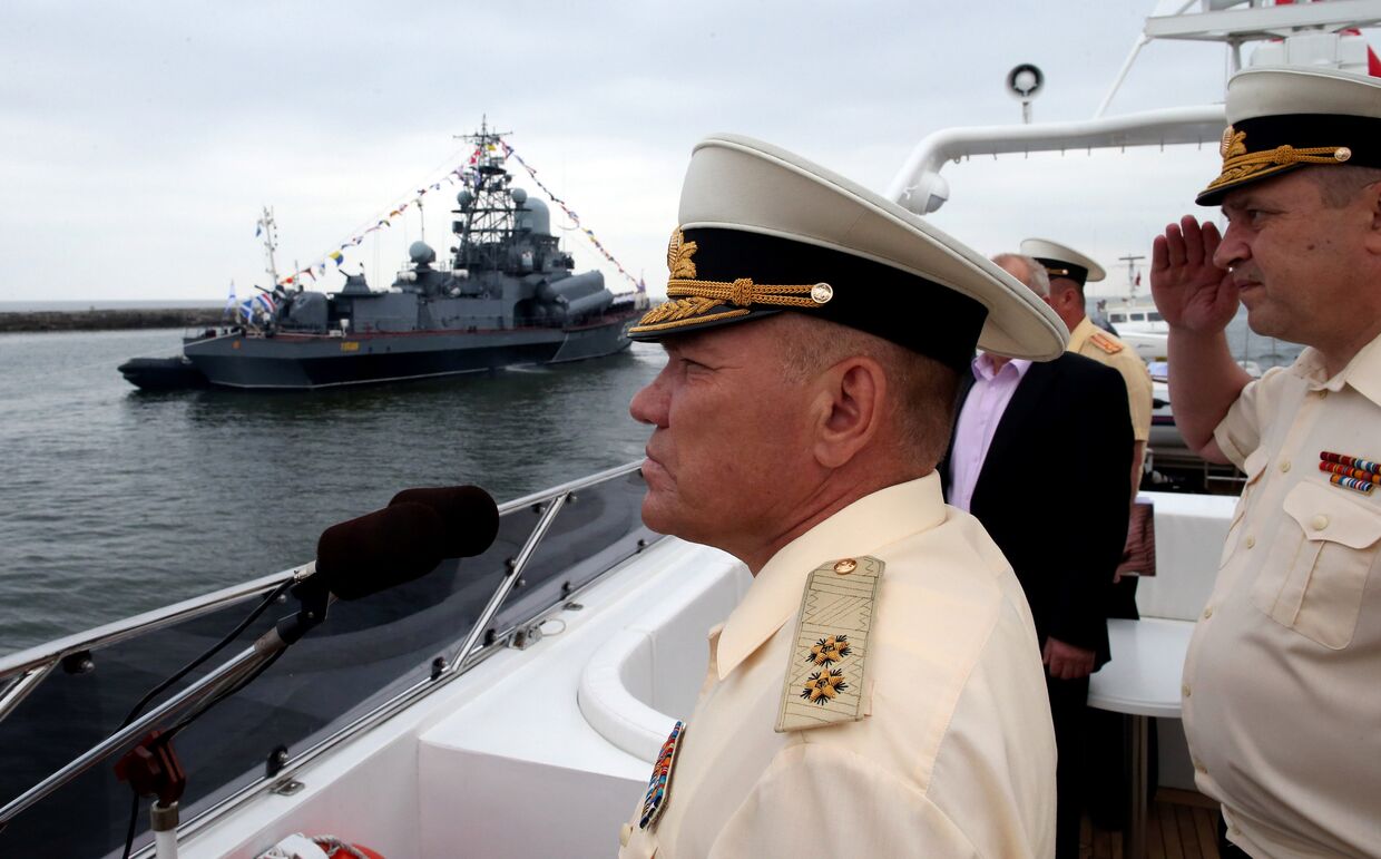 Командующий Балтийским флотом Виктор Кравчук