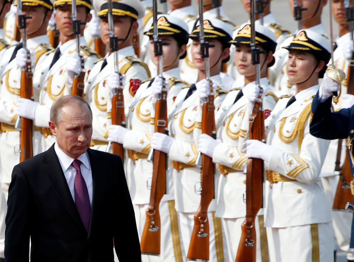Официальный визит президента России Владимира Путина в КНР