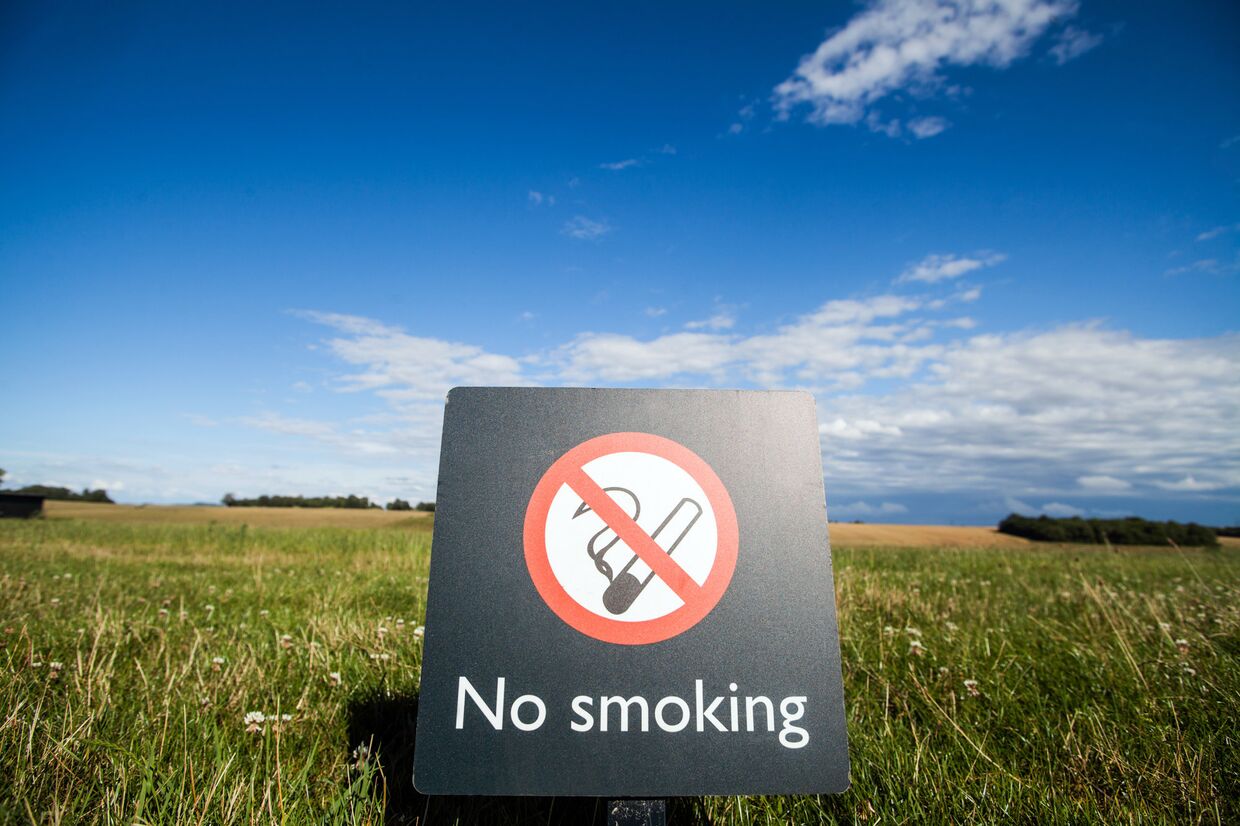 Знак «Курение запрещено»