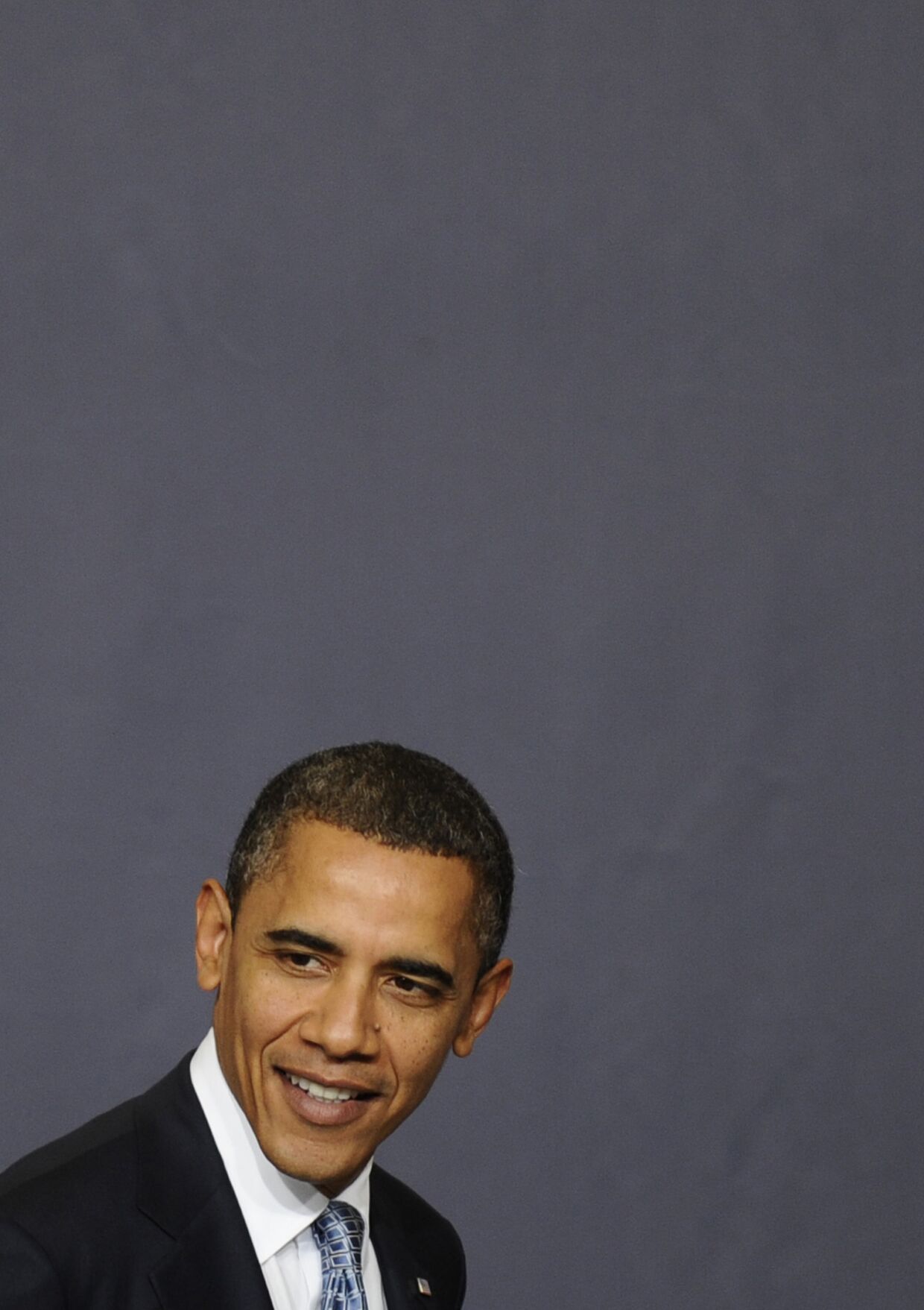Президент США Барак Обама на заседании НАТО в Лиссабоне