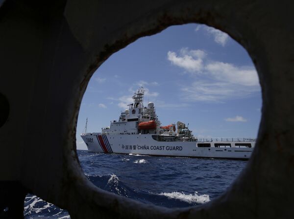 Корабль береговой охраны Китая в Южно-Китайском море Корабль береговой охраны Китая в Южно-Китайском море