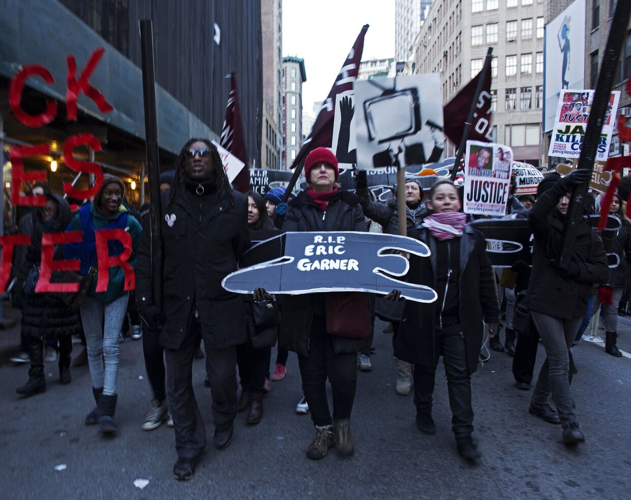 Марш миллионов в Нью-Йорке