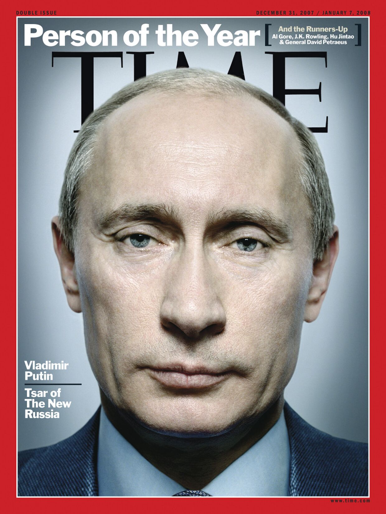 Обложка Time, январь 2008