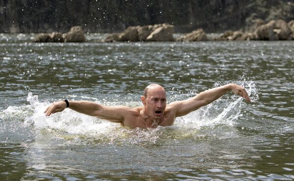 Владимир Путин на отдыхе в Республике Тыва Владимир Путин на отдыхе в Республике Тыва