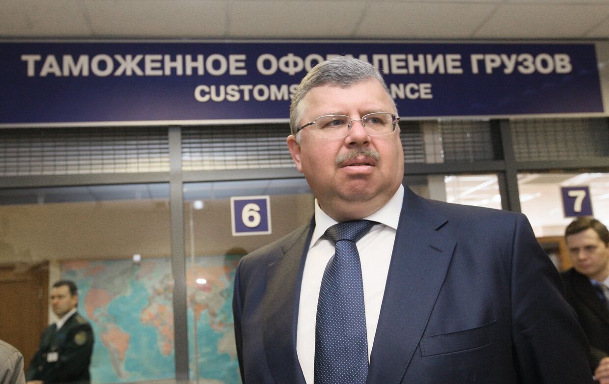 Руководитель Федеральной таможенной службы РФ Андрей Бельянинов