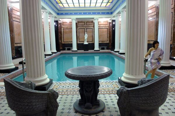 В Сандуновских банях В Сандуновских банях