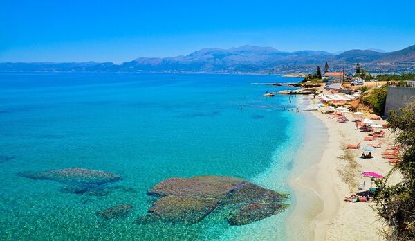 Пляж в городе Херсониссос