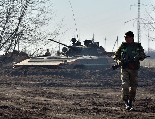 Украинские военные в Донецкой области Украинские военные в Донецкой области