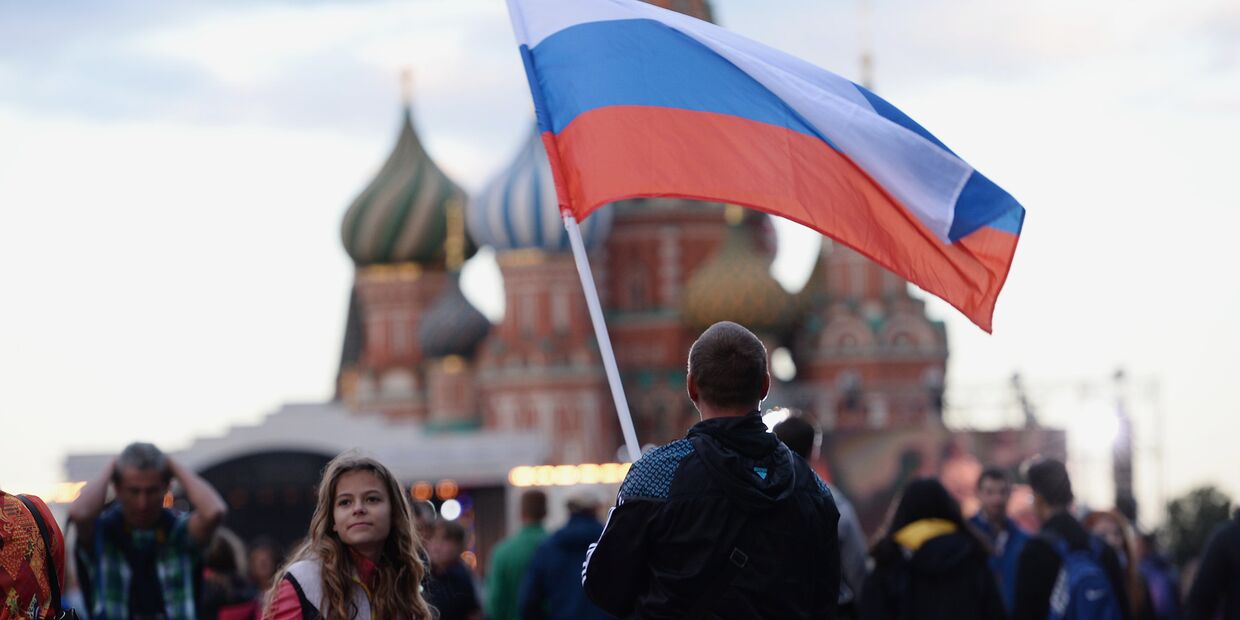 Концерт в честь Дня России на Красной площади