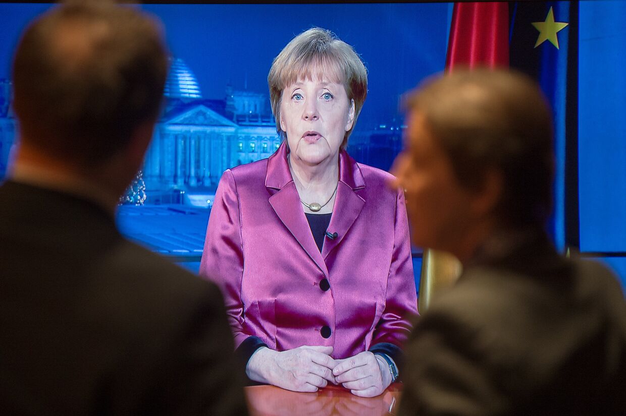 Новогоднее обращение канцлера ФРГ Ангелы Меркель