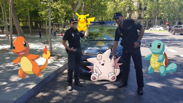 Национальная полиция Испании и игре в Pokemon GO Национальная полиция Испании и игре в Pokemon GO