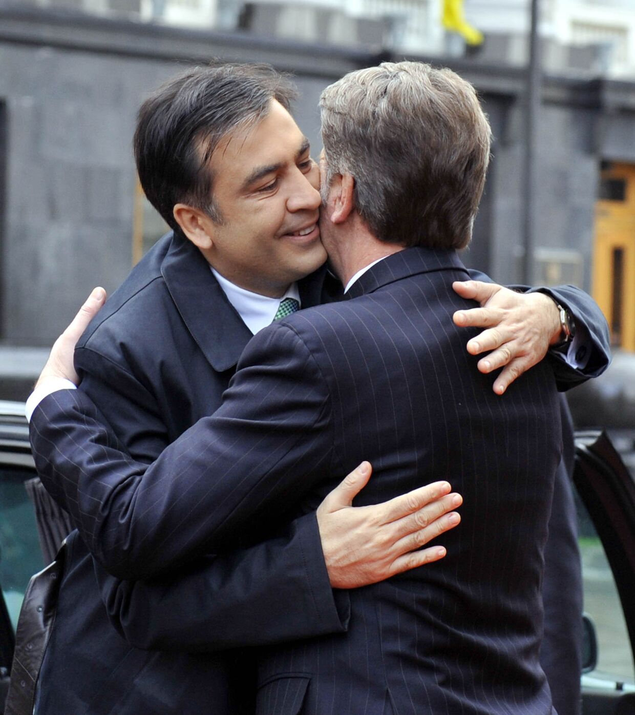 Михаил Саакашвили и Виктор Ющенко