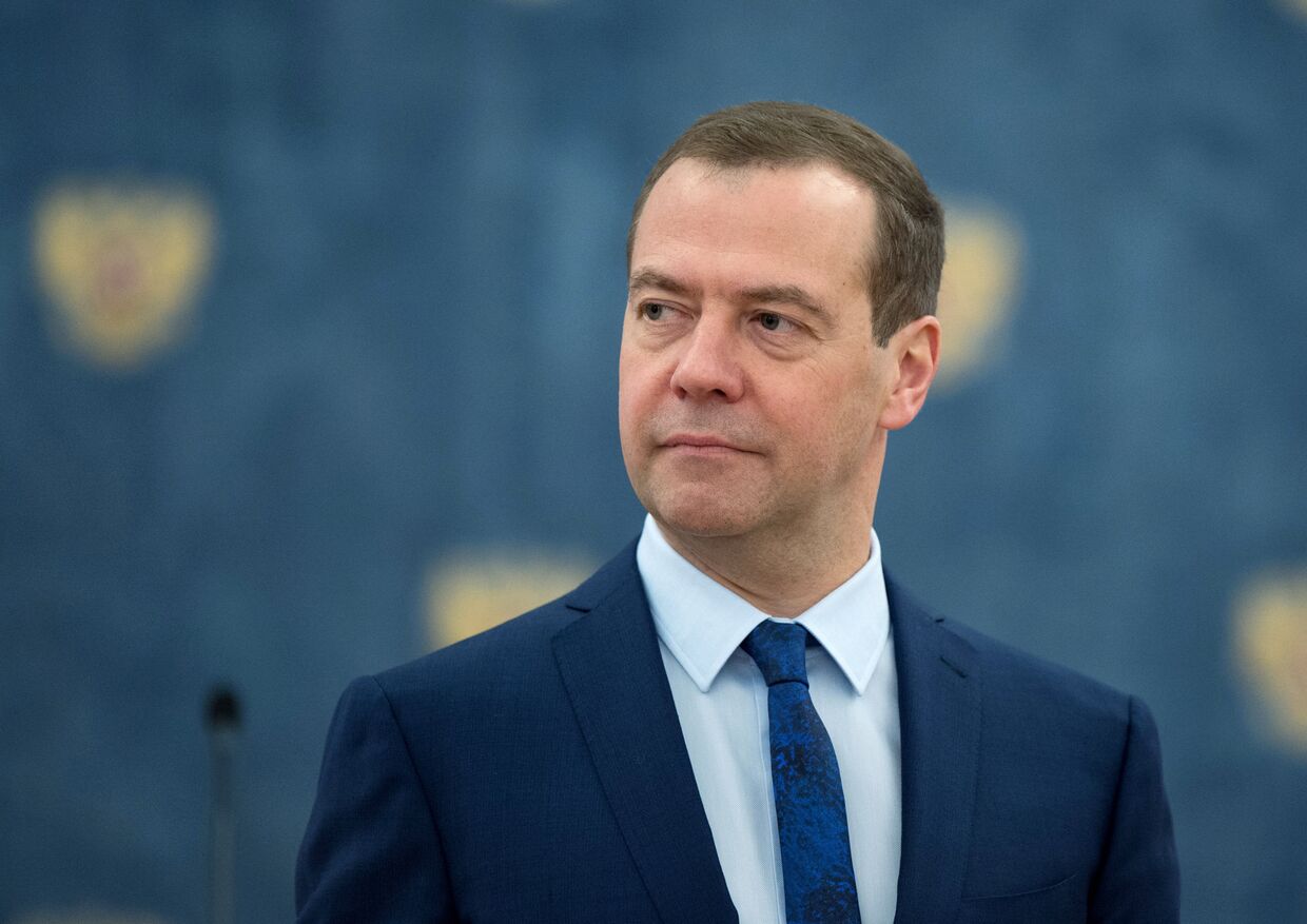 Премьер-министр РФ Дмитрий Медведев вручил государственные и правительственные награды