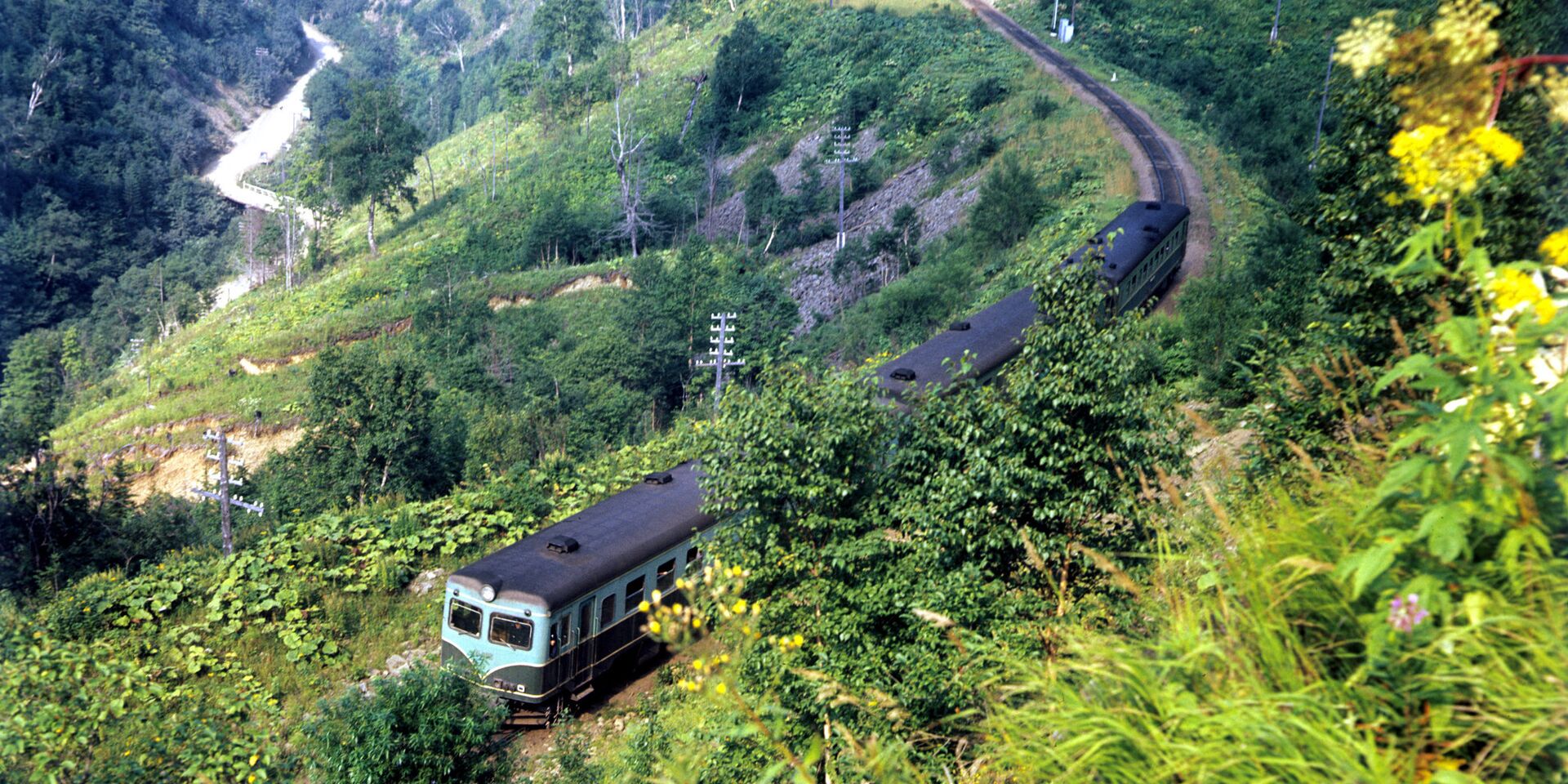 Участок железной дороги Южно-Сахалинск-Холмск - ИноСМИ, 1920, 21.08.2025