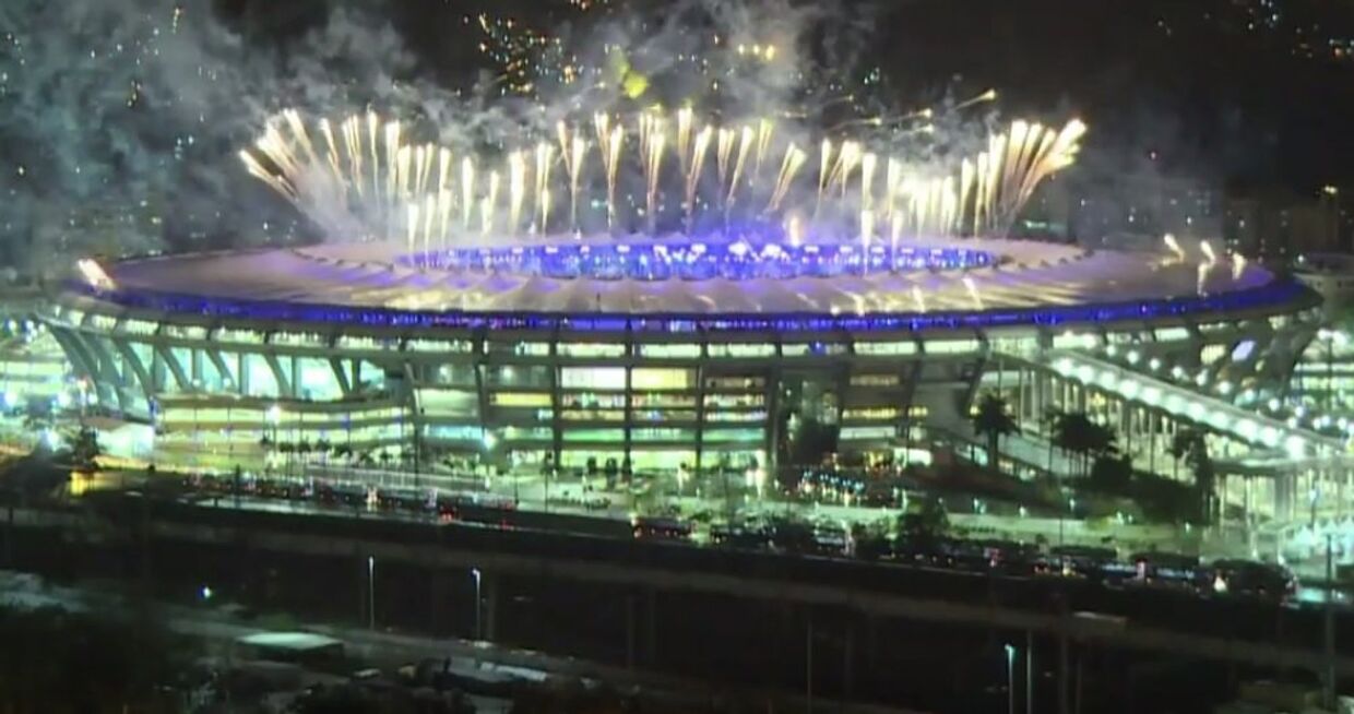 Игры в Рио завершились грандиозным фейерверком